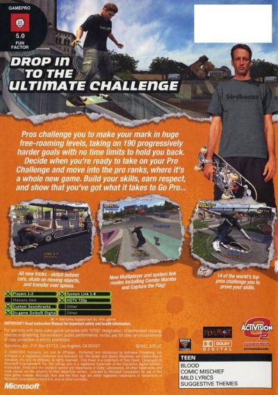 Tony Hawk's Pro Skater 4 (USA)
